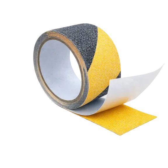 Anti-Slip Safety Tape — Silicon Carbide Grit, Heavy-Duty Adhesion 50mm*10m